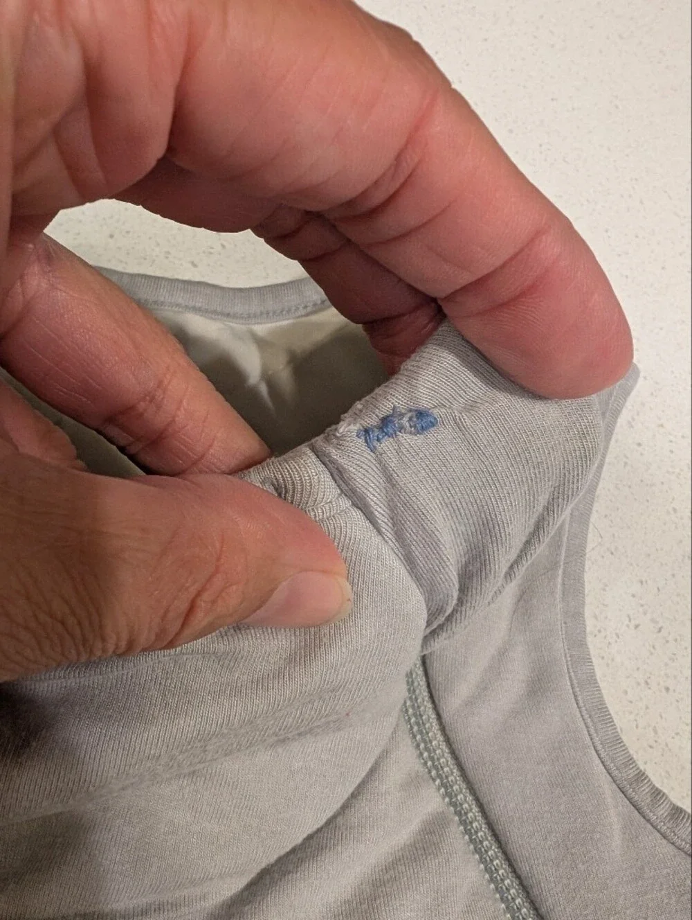Kyte Size M (6-18M) 2.5 TOG Light Gray Sleep Sack
